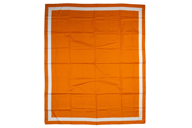 Hermès New Rust Cotton Beach Sarong