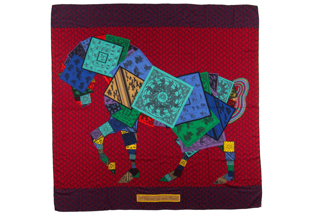 Hermes Cheval Sur Mon Cashmere Shawl