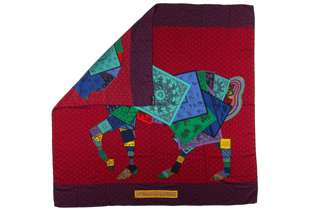 Hermes Cheval Sur Mon Cashmere Shawl
