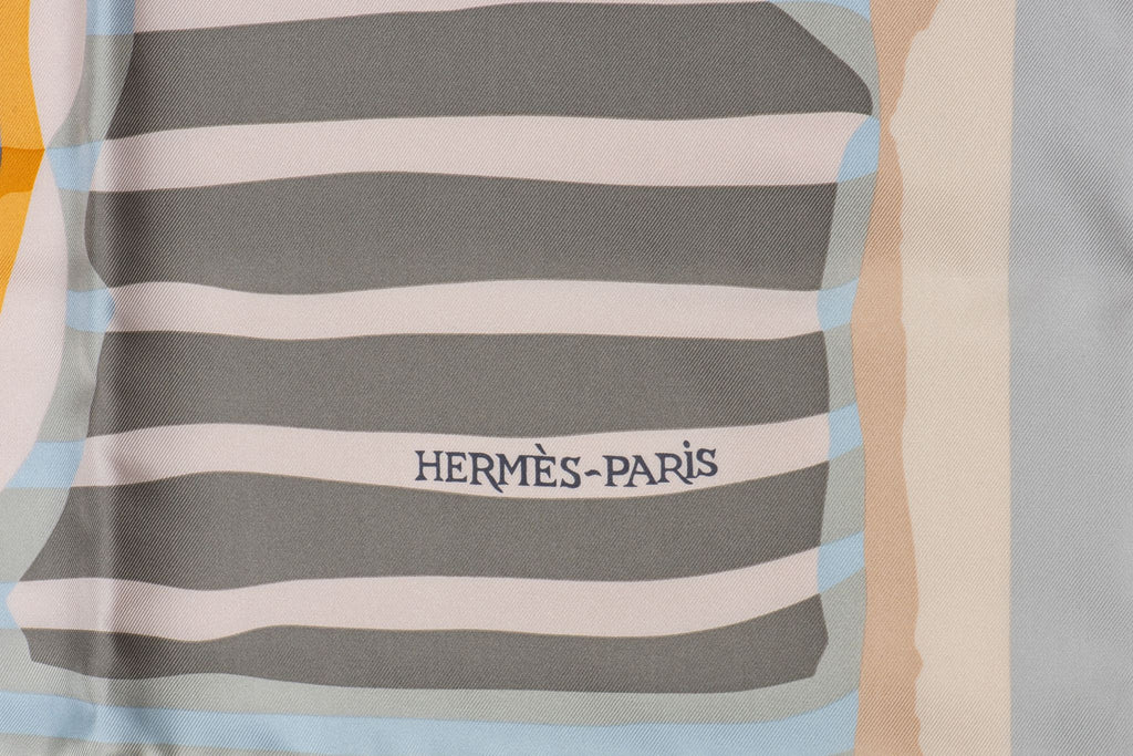 Hermès New Silk Beach Cabanas Stole