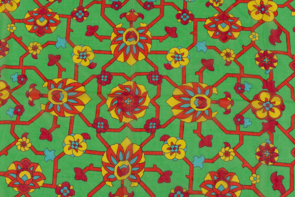 Hermès Flowers Beach Cotton Sarong