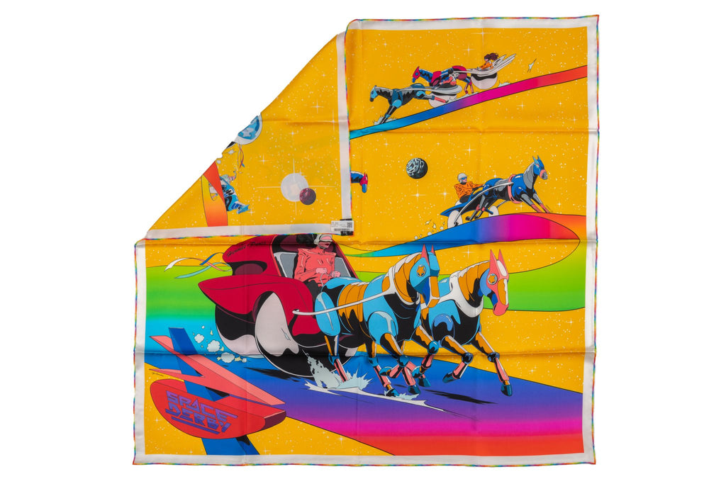 Hermes New Space Derby Scarf