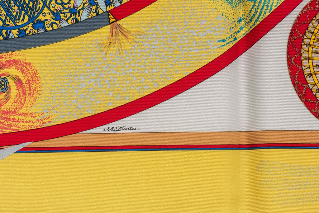 Hermes Feux D'Artifice Scarf