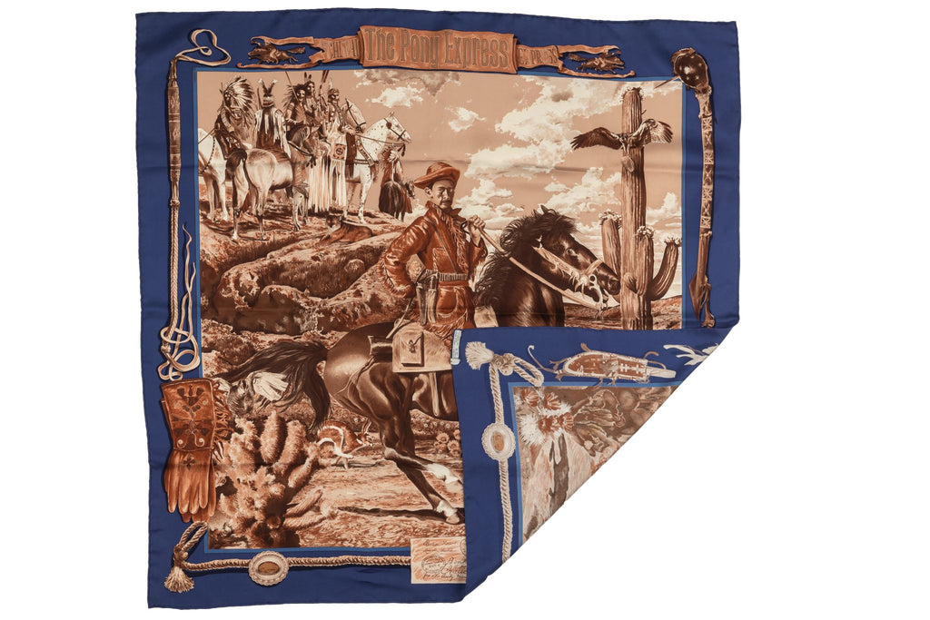 Hermes The Pony Express Scarf
