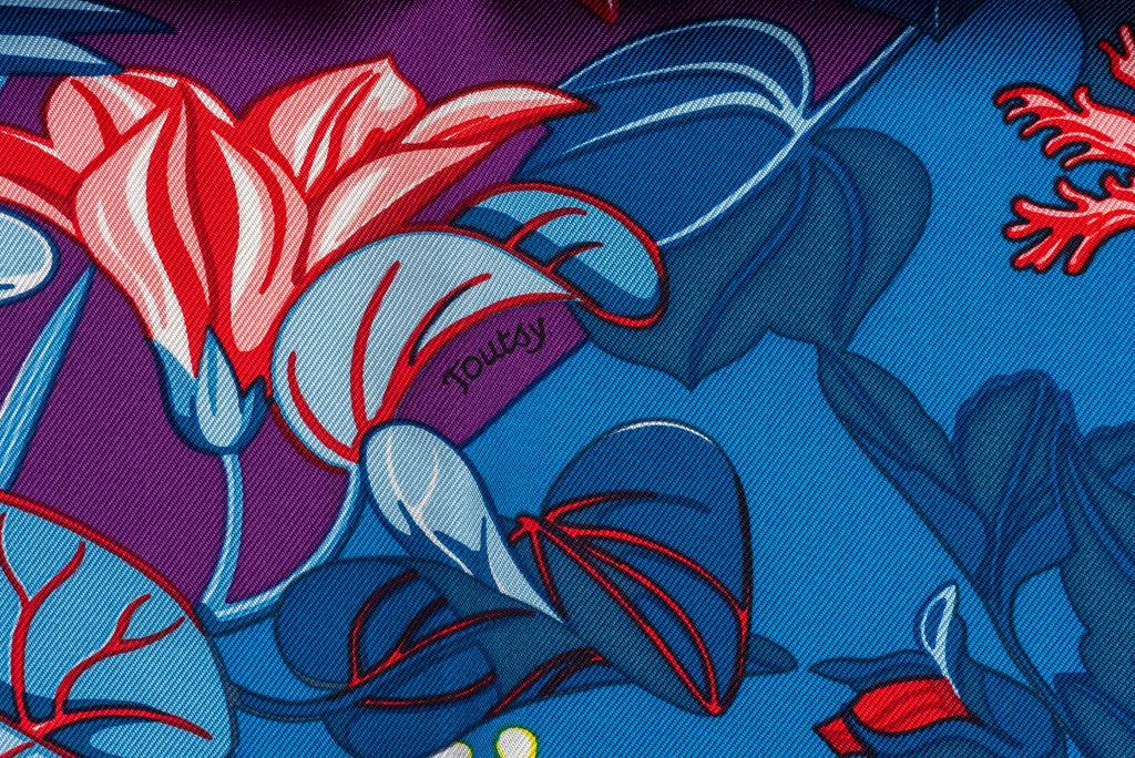 Hermes Collectible Flamingo Party Scarf