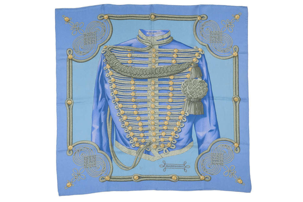 Hermès Brandebourgs Scarf by Caty Latham
