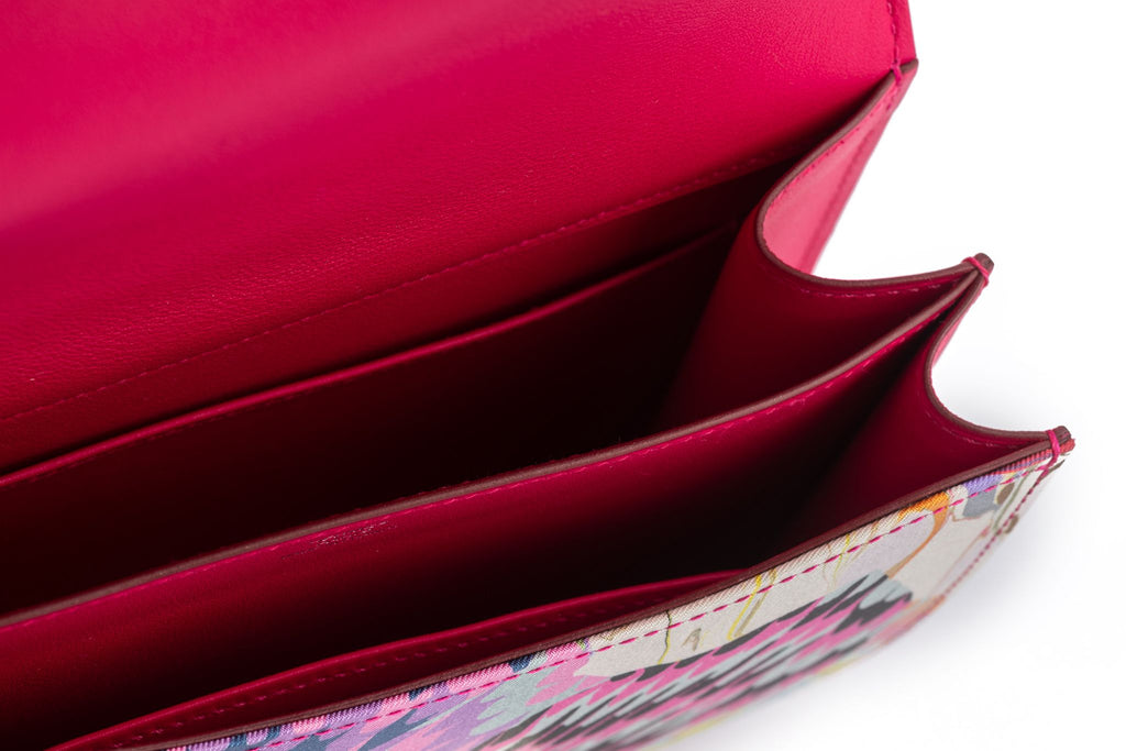 Hermès New  Constance 24 "Marble Silk"