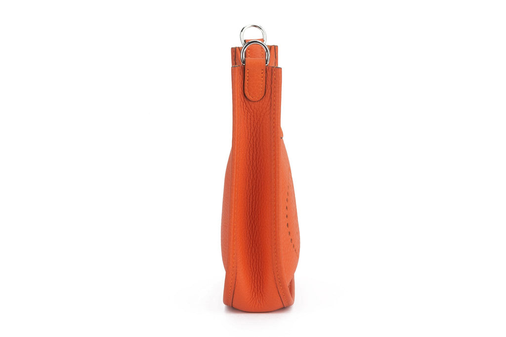 Hermes New Orange Mini Evelyne Bag