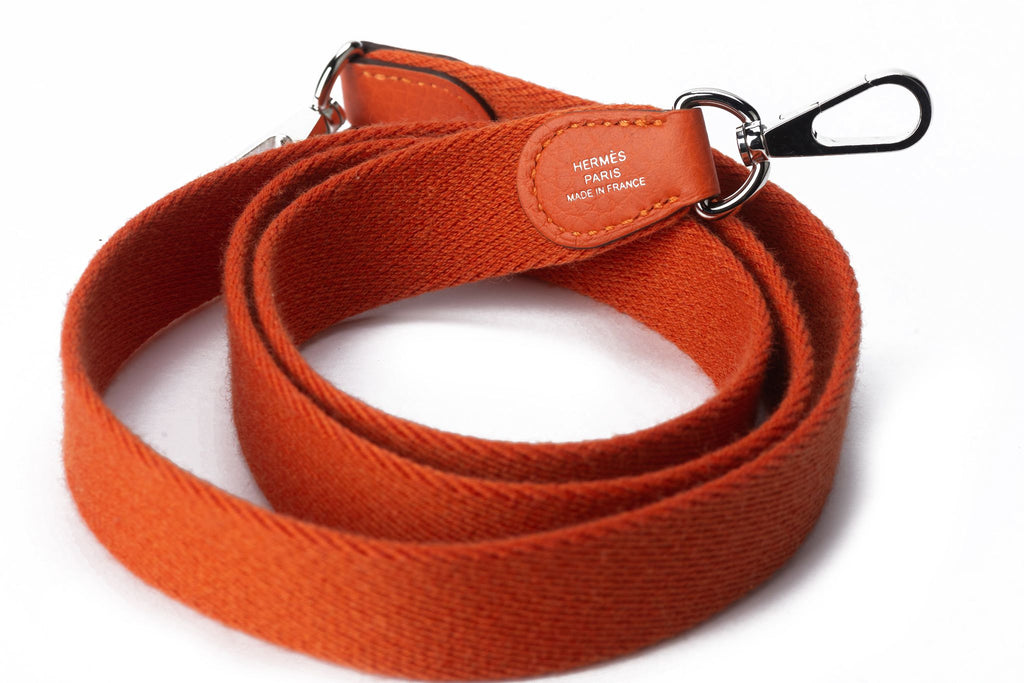 Hermes New Orange Mini Evelyne Bag