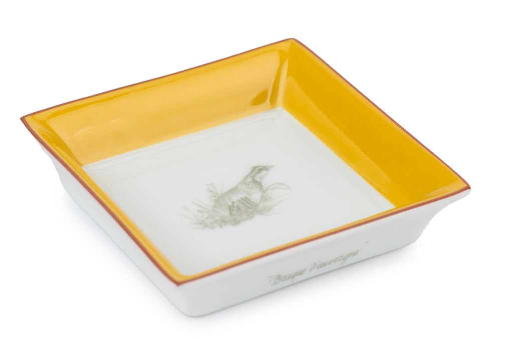 Hermès Pair Braque Vintage Mini Ashtrays