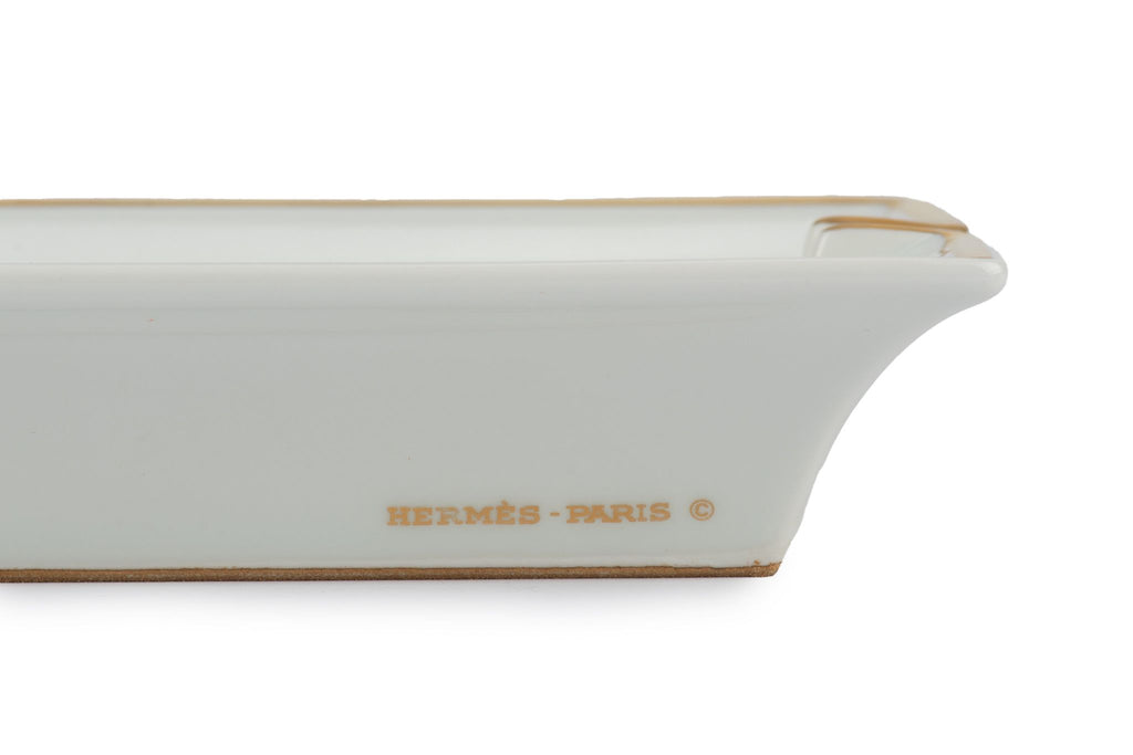 Hermès Red Saddle Horse Ashtray