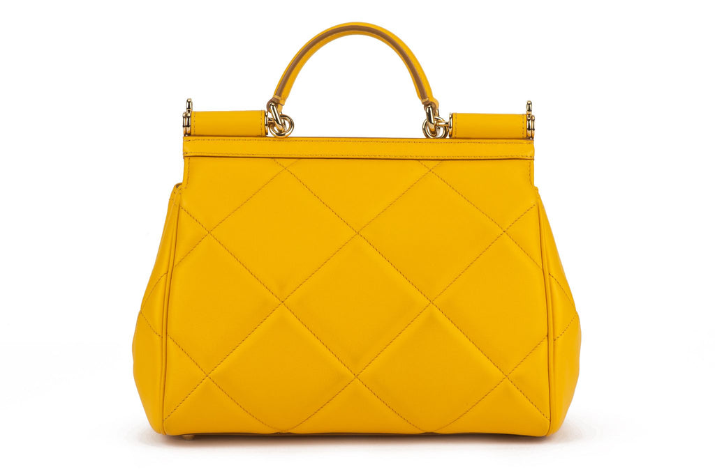 Dolce & Gabbana New Yellow Sicily Bag
