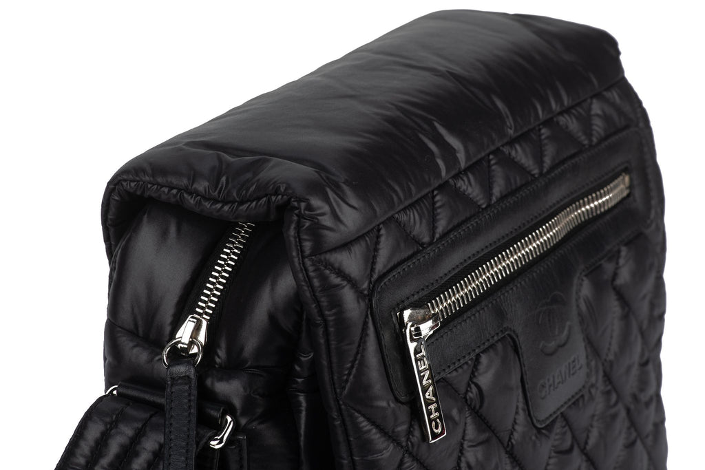 Chanel Black Coco Cocoon Cross Body Bag