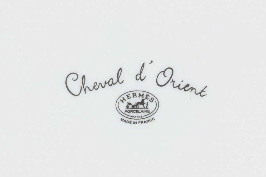 Hermès Cheval d'Orient Square Dish