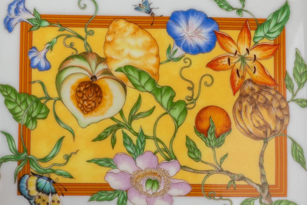 Hermès La Siesta Plate With Box