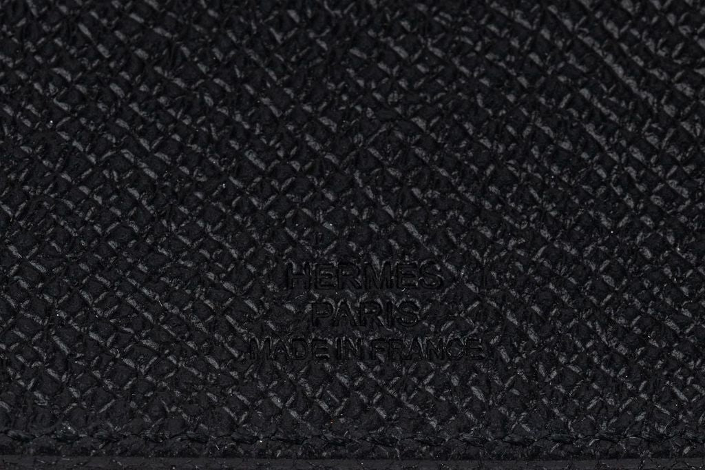 Hermès New Black Epsom Passport Cover