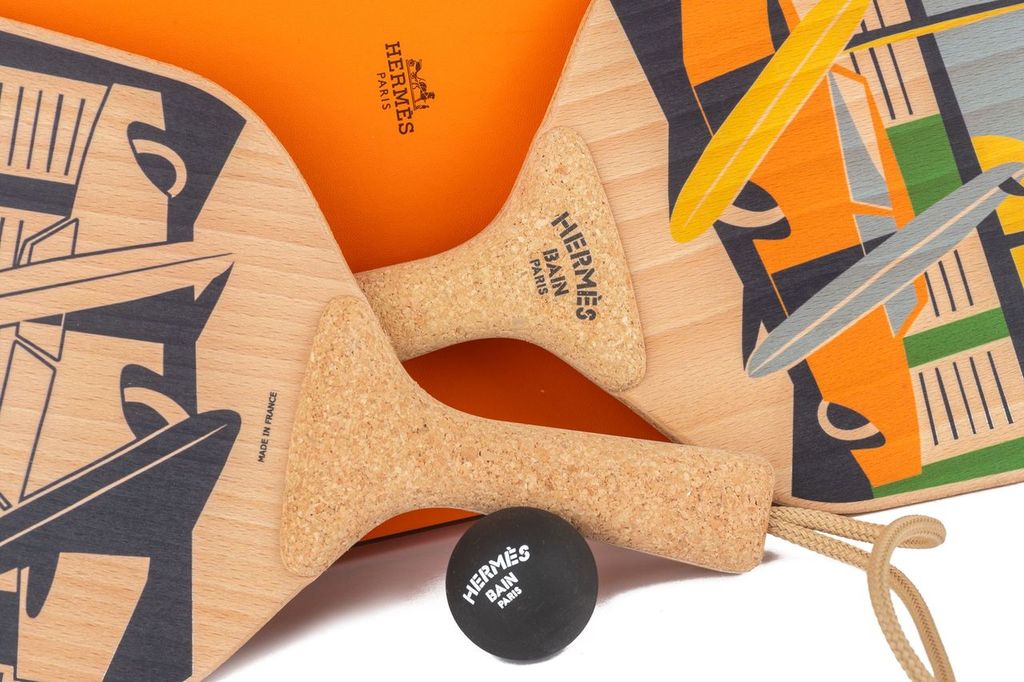 Hermès Set of 2 BNIB Beach Rackets