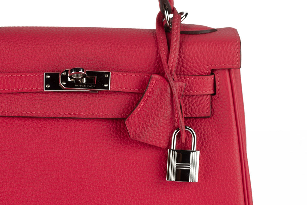 Hermès Kelly 25 Retour Togo Bouganvillea