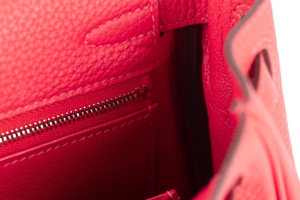 Hermès Kelly 25 Retour Togo Bouganvillea