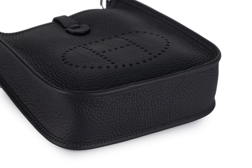 Hermès Mini Evelyne Bag Indigo Blue