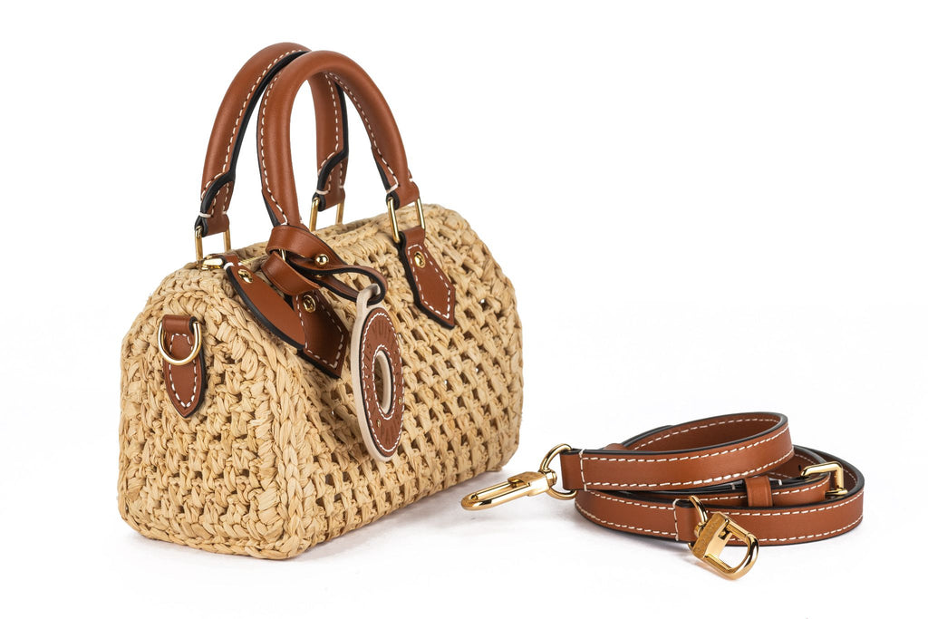 Louis Vuitton New Nano Raffia Speedy