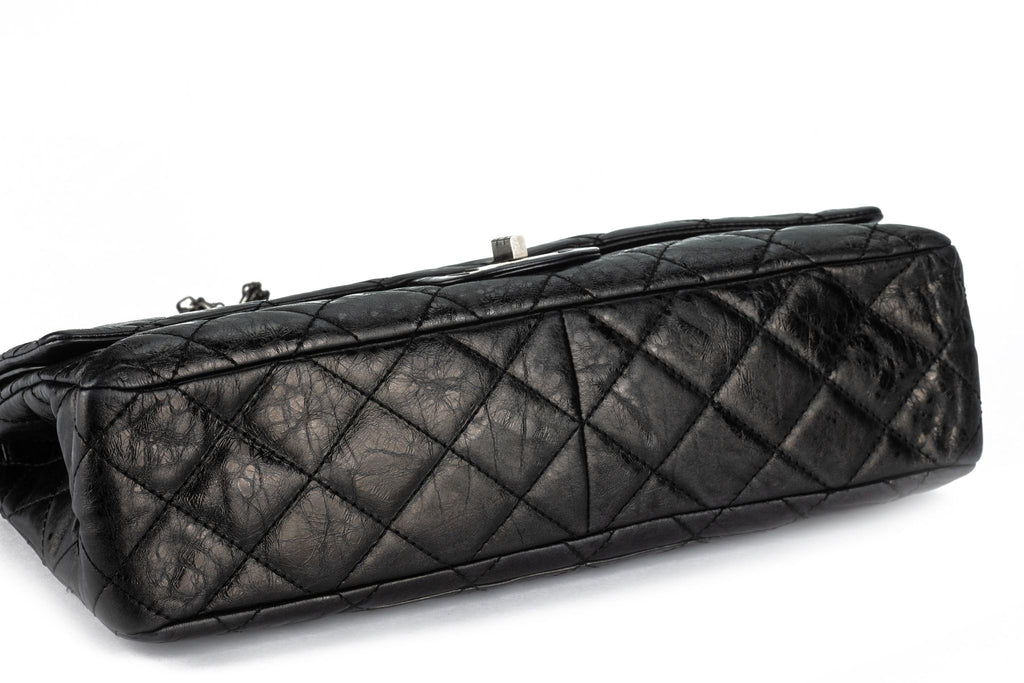 Chanel Black Reissue Double Flap Bag 227
