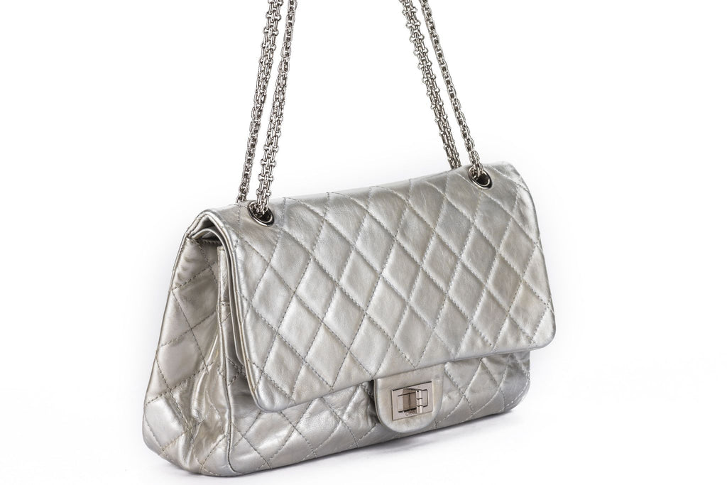 Chanel Reissue Flap Jumbo Silver