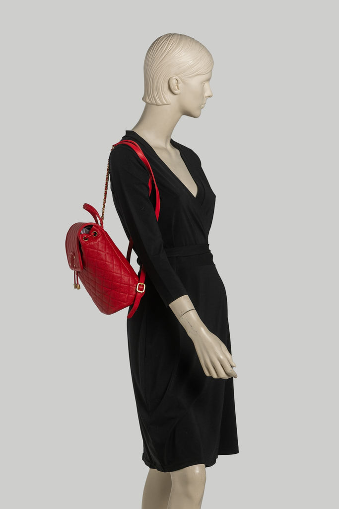 Chanel Caviar Quilted Filigree Backpack