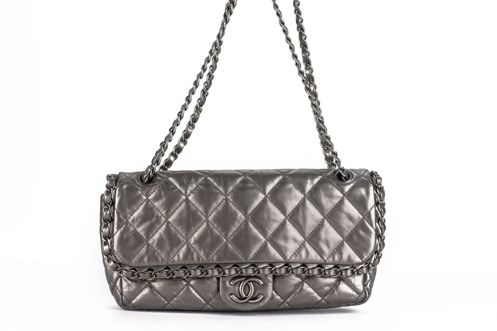 Chanel Platinum Chain Me Flap Bag
