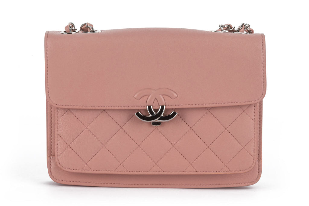 Chanel Pink Caviar CC Box bag