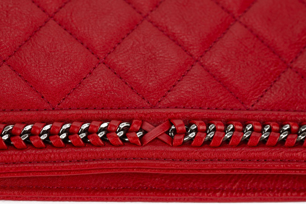 Chanel Chain Around Boy Wallet On Chain