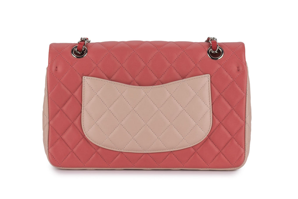 Chanel Med Valentine Single Flap Bag Tri