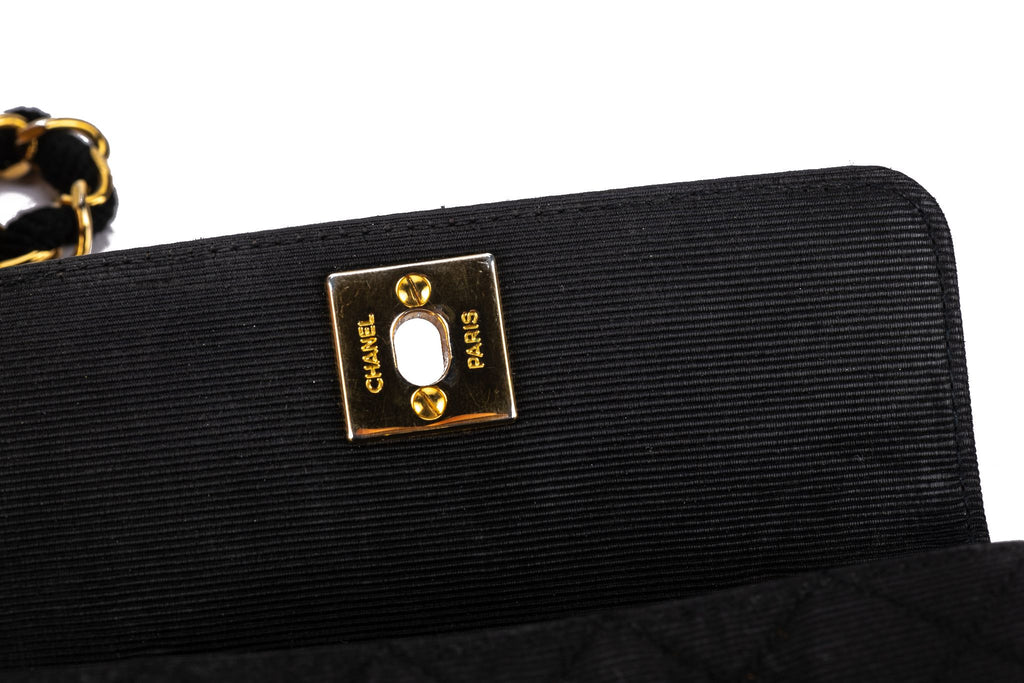 Chanel Quilted Canvas Mini Flap Bag