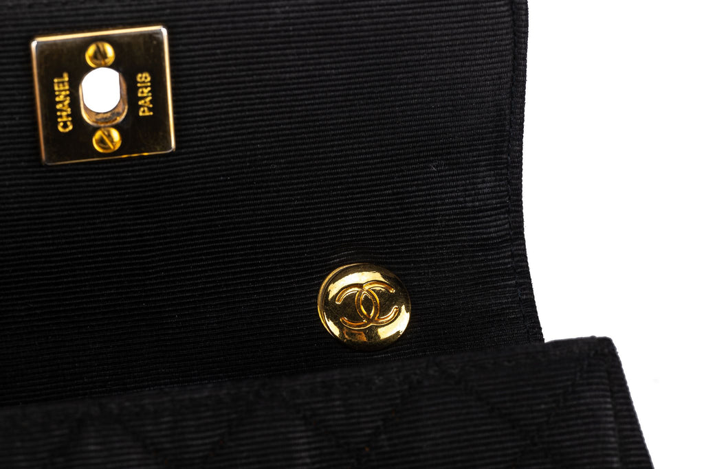 Chanel Quilted Canvas Mini Flap Bag