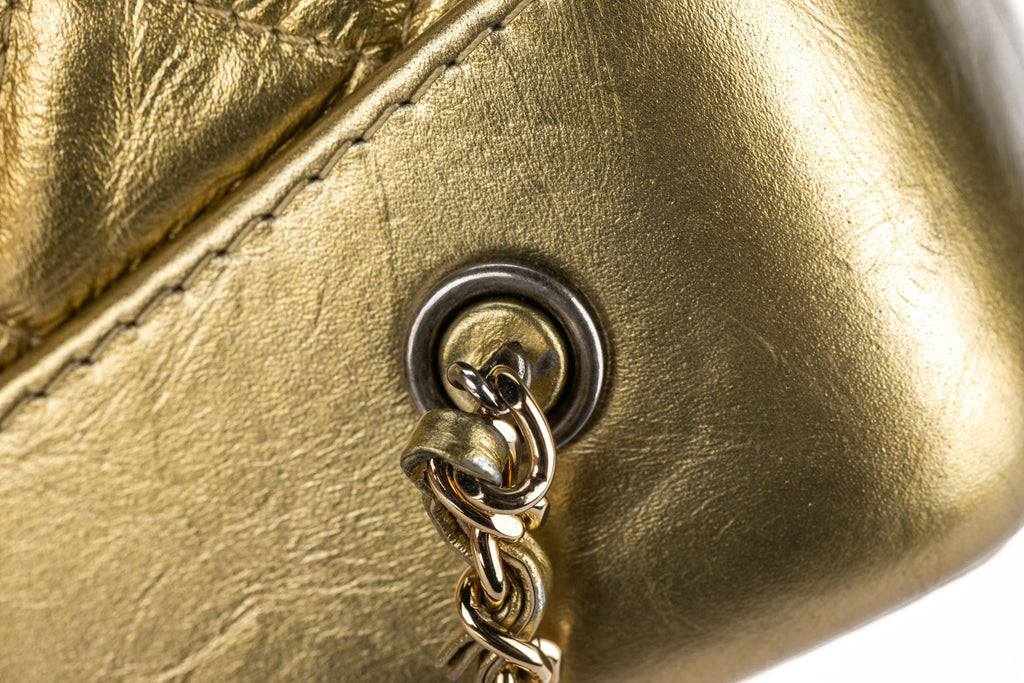 Chanel Gabrielle Gold Backpack