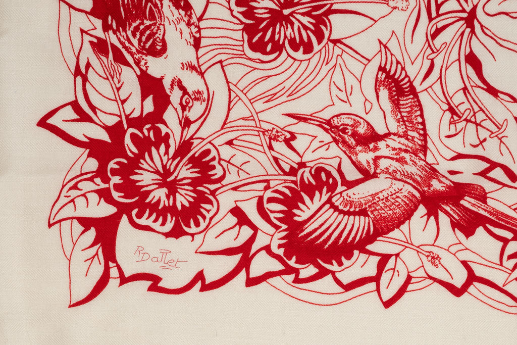 Hermès "Love Tattoo" Jungle Love Shawl