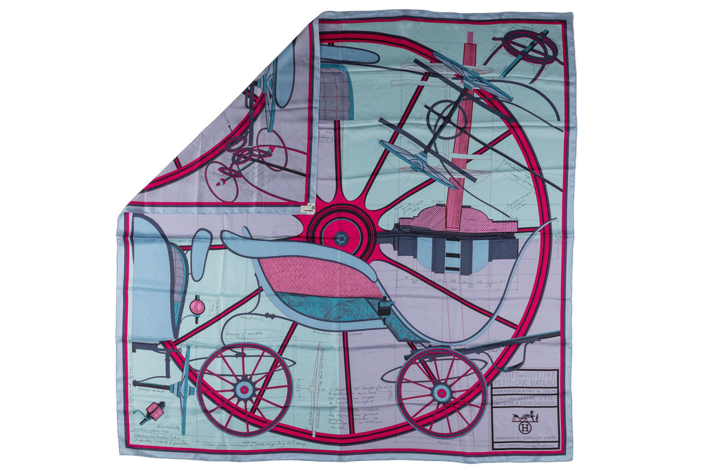 Hermès Scarf "Petit Duc" horse carriage