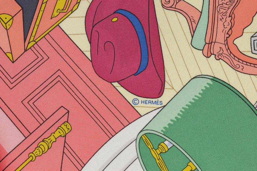 Hermès New âœMystère au 24âœ Silk Scarf