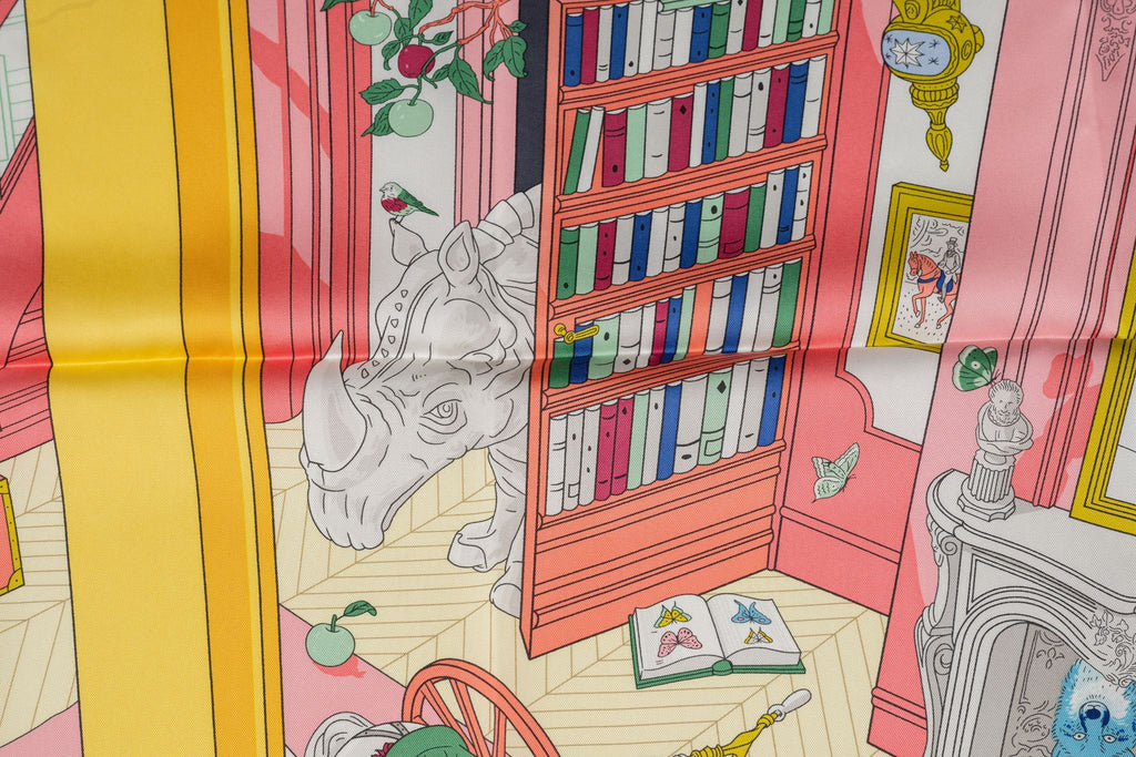 Hermès New âœMystère au 24âœ Silk Scarf