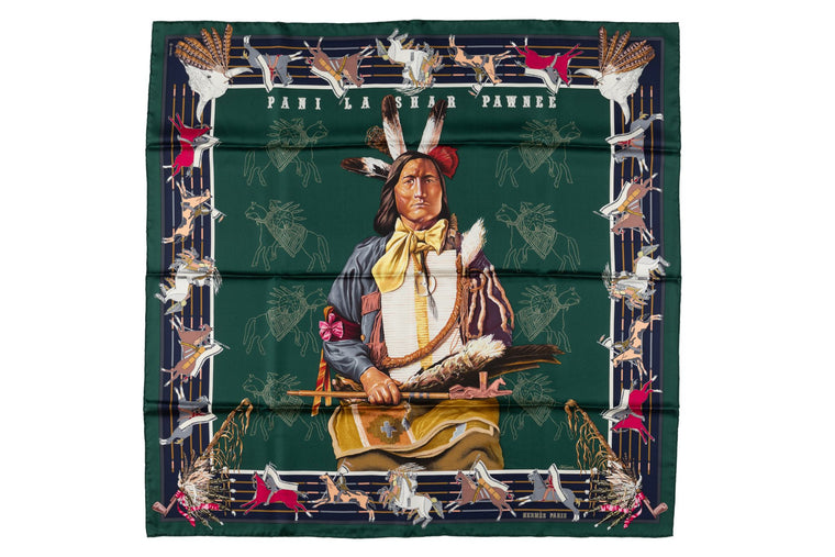 Hermès New "Pani la Shar Pawnee" Scarf