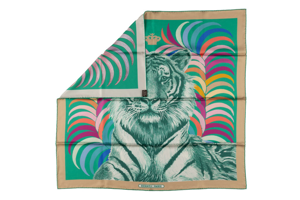 Hermès "Tigre Royal" Double Face Scarf