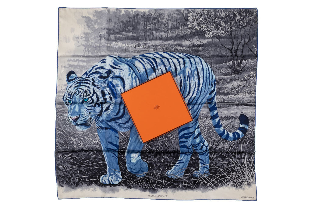 Hermès âœTigre du Bengaleâœ Scarf