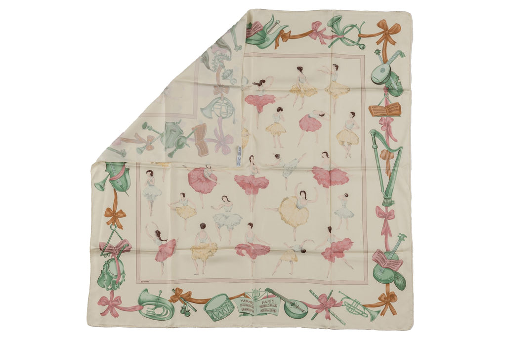 Hermès "La Danse" Rare Silk Scarf