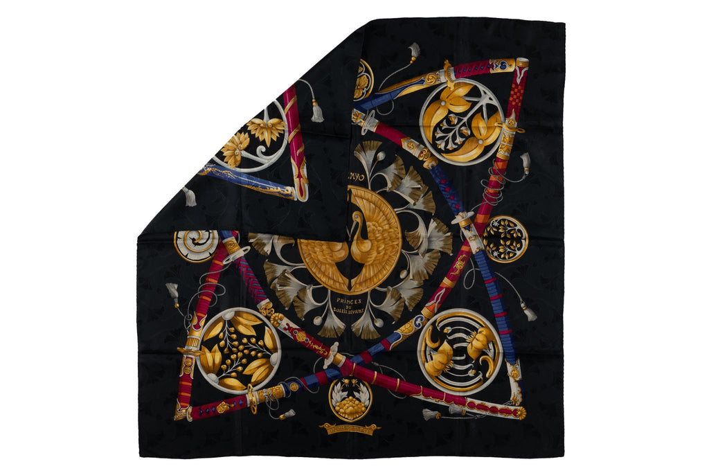 Hermès "Daimyo Princes du Soleil" Scarf
