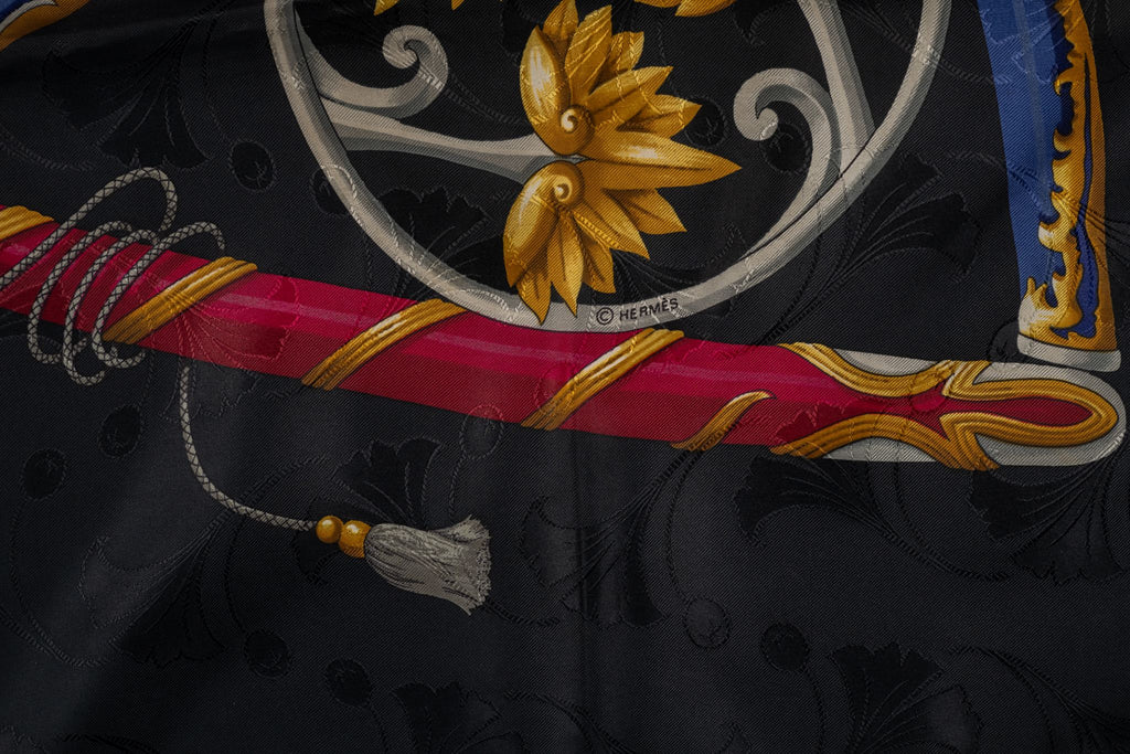 Hermès "Daimyo Princes du Soleil" Scarf