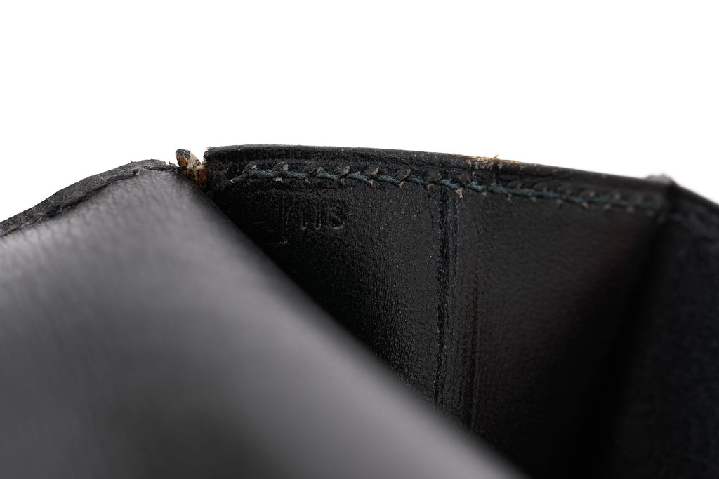 Hermès Black Box Rio Clutch Hand Painted