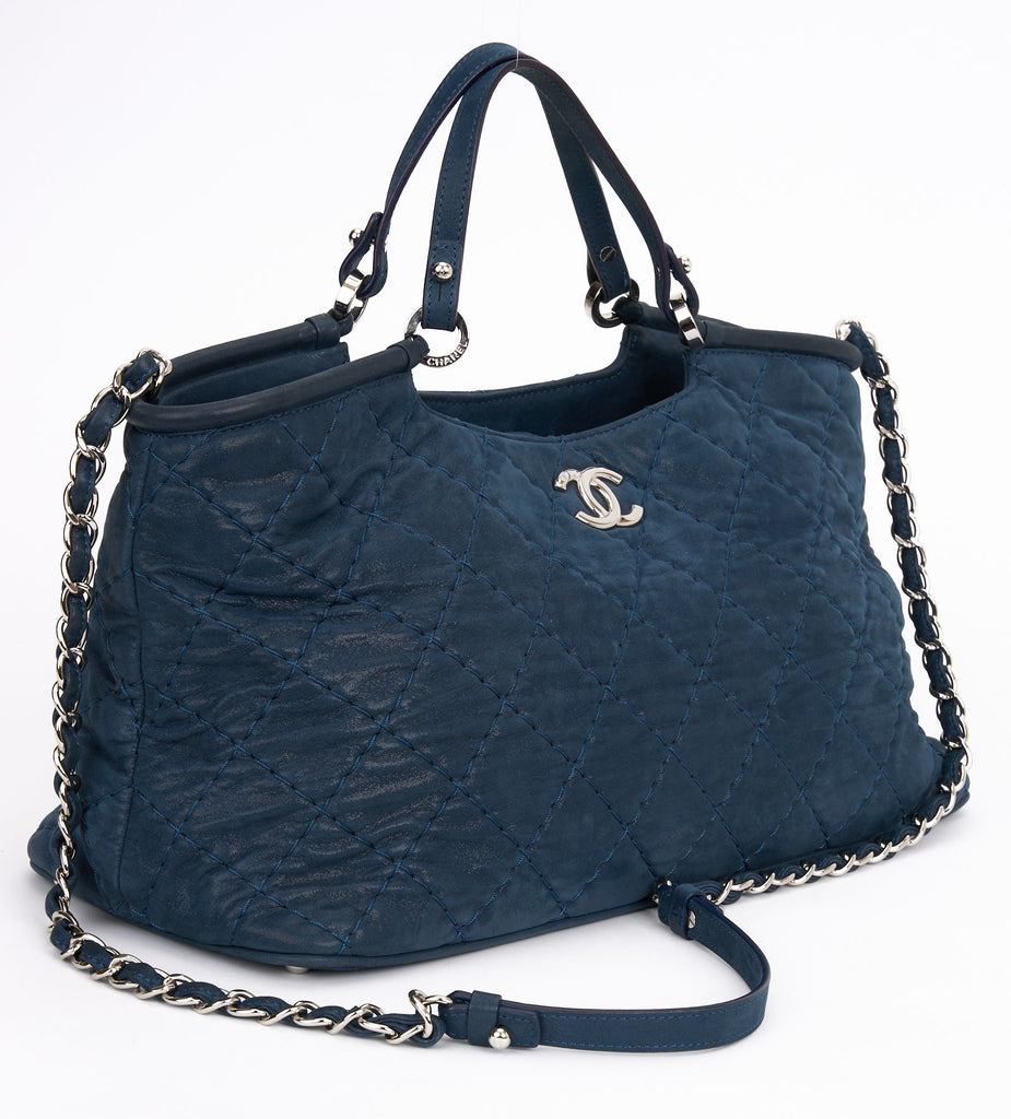 Chanel CC Sea Hit Tote Quilted