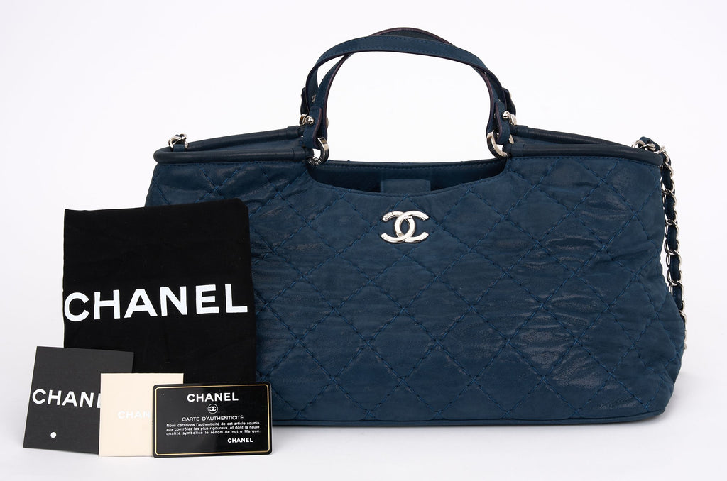 Chanel CC Sea Hit Tote Quilted