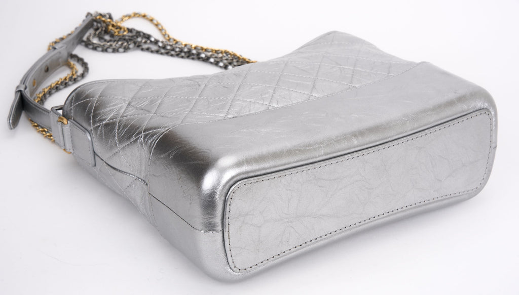Chanel Metallic Aged Calfskin Gabrielle