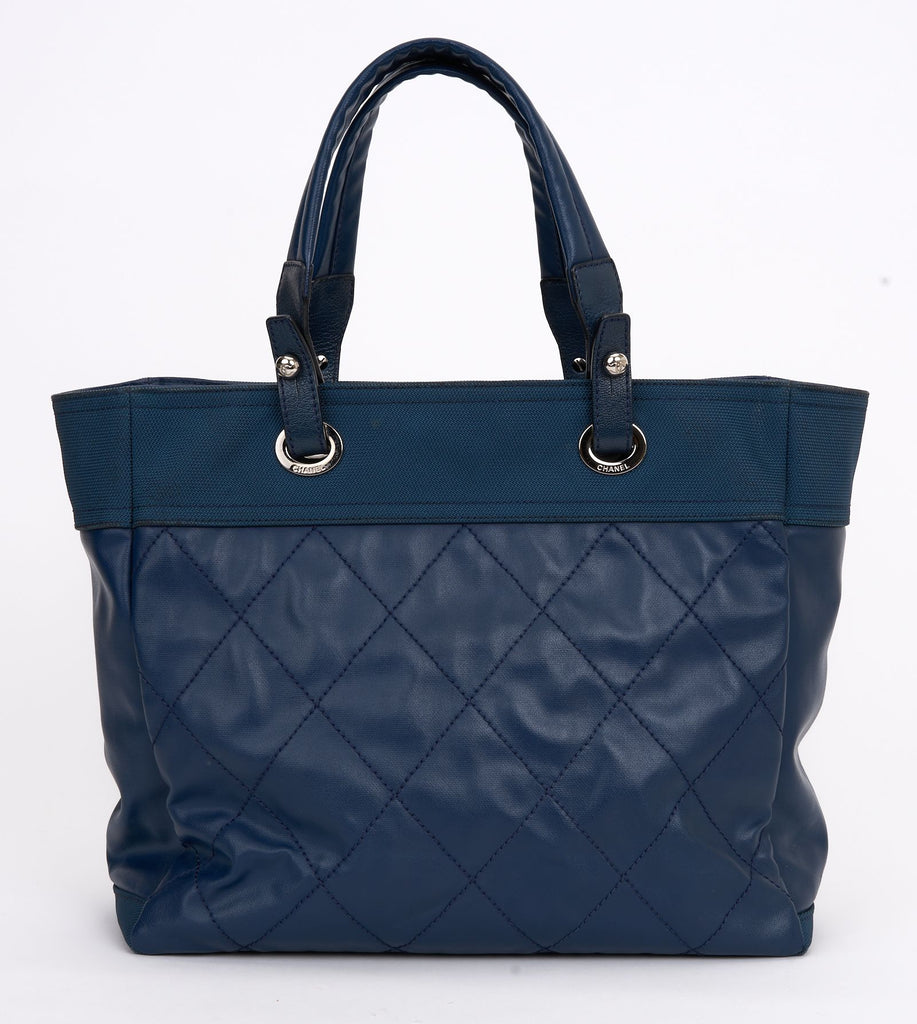 Chanel Blue Paris-Biarritz PM Tote